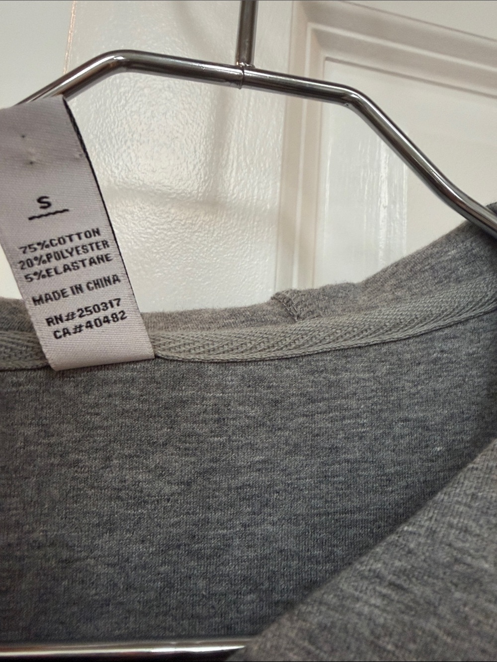 Varley Cove Wrap Hooded Sweatshirt Jacket Gray Size Small - Picture 6 of 9